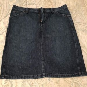 Denim skirt